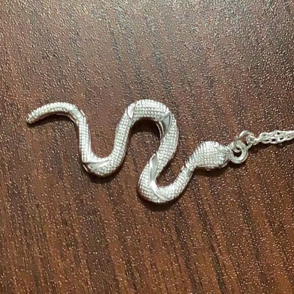 Boutique NEW - shiny fashion silver color necklace - Picture 4 of 4